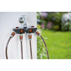 4-weg Waterverdeler - Gardena 6 4-weg Waterverdeler - Gardena -FloraHome Verkoopwinkel 4 weg waterverdeler gardena 2 10