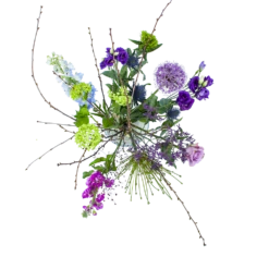 Boeket Biezen Middel