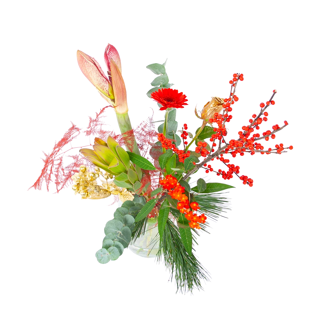 Boeket Luxe Winter Groot 4 Boeket Luxe Winter Groot - Afbeelding 2