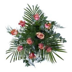 Boeket Rosa Roze Klein -FloraHome Verkoopwinkel boeket rosa roze boeketten 2 1