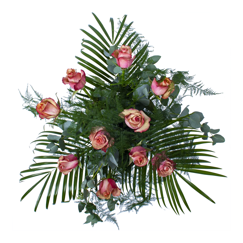 Boeket Rosa Roze Groot 4 Boeket Rosa Roze Groot - Afbeelding 2