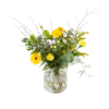 Boeket Vrolijk Geel Klein -FloraHome Verkoopwinkel boeket vrolijk geel boeketten 1 2