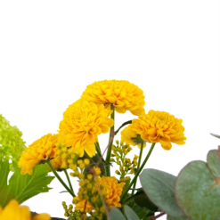 Boeket Vrolijk Geel Klein -FloraHome Verkoopwinkel boeket vrolijk geel boeketten 2 2