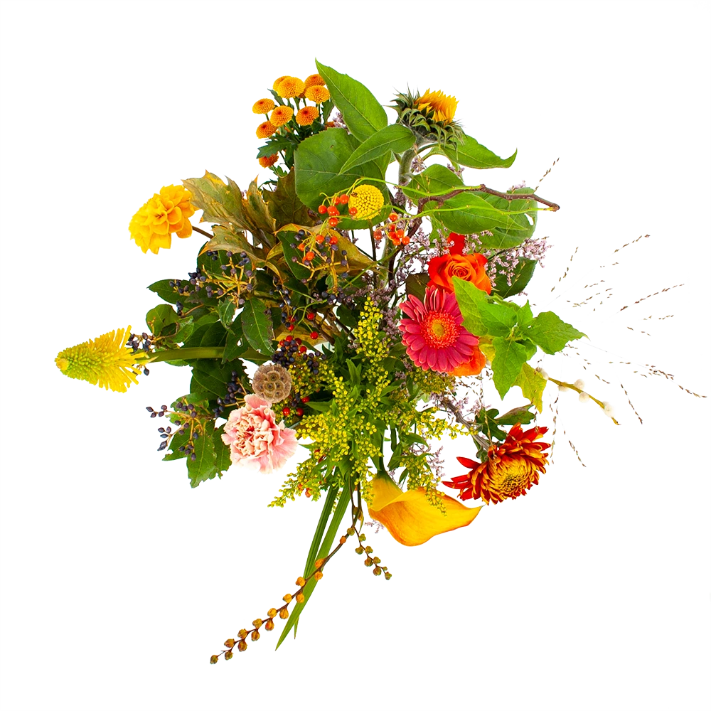 Boeket Vrolijk Groot 4 Boeket Vrolijk Groot - Afbeelding 2