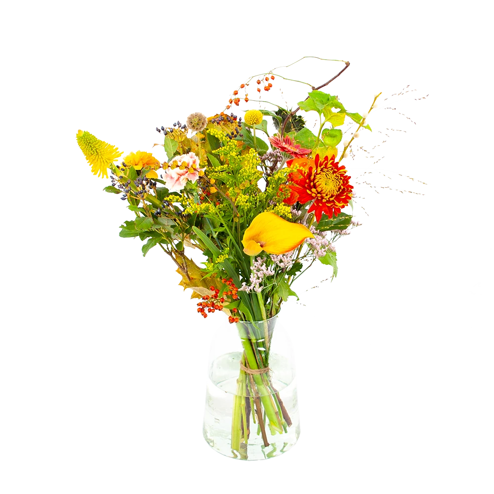Boeket Vrolijk Middel 3 Boeket Vrolijk Middel