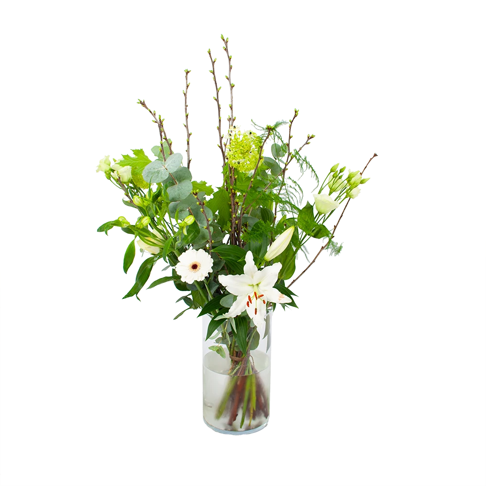 Boeket Witte Winter Klein 3 Boeket Witte Winter Klein