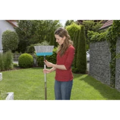 Combisysteem Terrasbezem - 32cm - Grijs - Gardena -FloraHome Verkoopwinkel combisysteem terrasbezem 32cm grijs gardena 4 2