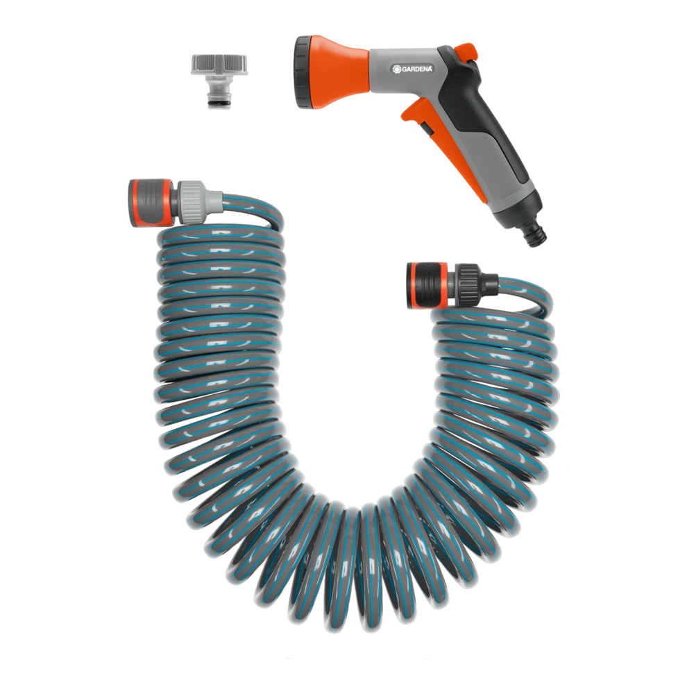 Spiraalslangset City Gardening - 10m - Gardena 3 Spiraalslangset City Gardening - 10m - Gardena