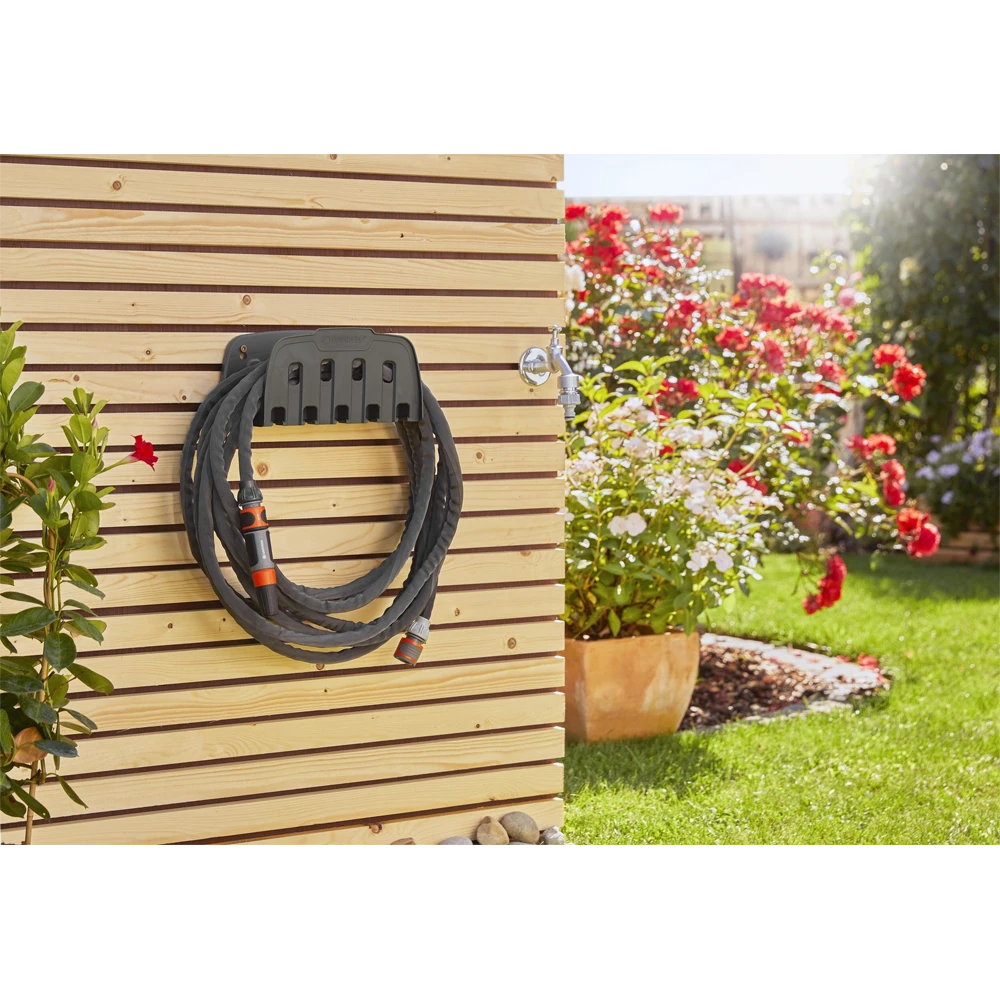 Textielslang Liano Set Met Wandslanghouder - 15m - Gardena 6 Textielslang Liano Set Met Wandslanghouder - 15m - Gardena - Afbeelding 4