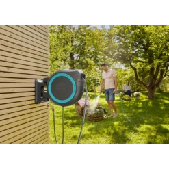 Wandslangenbox RollUp - XL - 35m - Blauw - Gardena 13 Wandslangenbox RollUp - XL - 35m - Blauw - Gardena -FloraHome Verkoopwinkel wandslangenbox rollup xl 35m blauw gardena 6 6