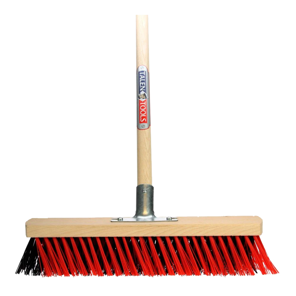 X-bezem 40cm Buiten Kunststof Haren Incl. Steel - TalenTools - Afbeelding 2